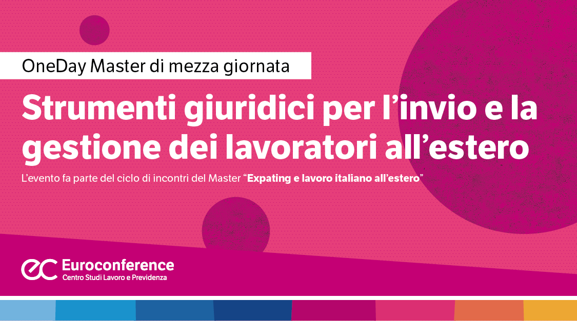Immagine Strumenti giuridici: invio lavoratori all'estero | Euroconference